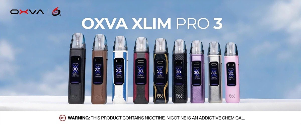 OXVA XLIM PRO 3 電子煙主機 全系列顏色展示 台灣現貨